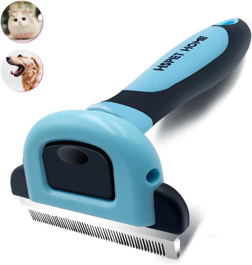 Pet Grooming Brush for Dogs and Cats Shedding Hair by up to 95%,Perfect Long & Short Hair Pet Deshedding Tool